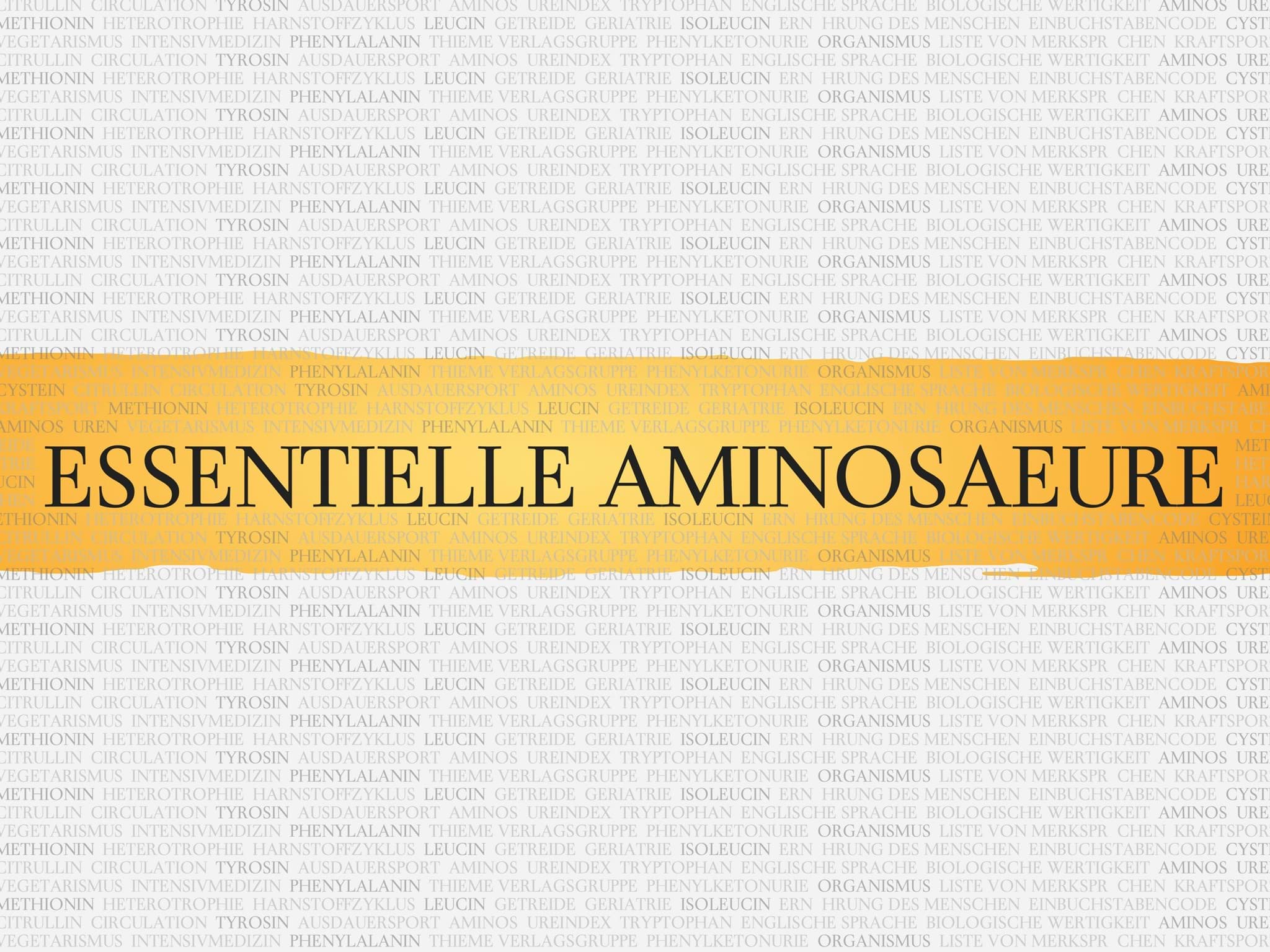 Obrázok pre kategóriu Essentielle Aminosäuren